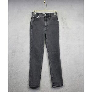 Madewell Jeans Womens 23 The‎ Perfect Vintage Tapered High Rise Faded Distressed